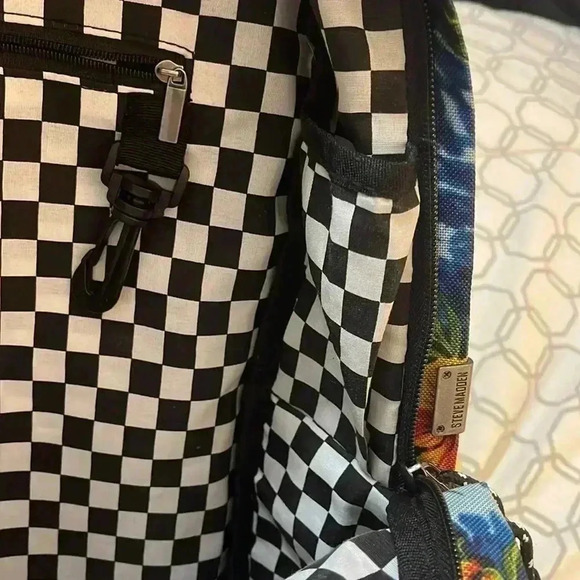 Steve Madden Tropical Print Backpack - Picture 9 of 16